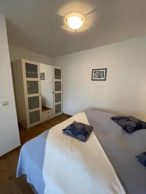 Ein Bett oder Betten in einem Zimmer der Unterkunft 