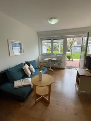 Ein Sitzbereich in der Unterkunft 