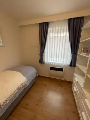 Ein Bett oder Betten in einem Zimmer der Unterkunft 