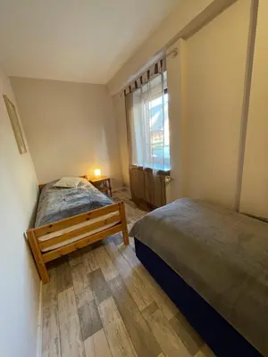 Ein Bett oder Betten in einem Zimmer der Unterkunft 