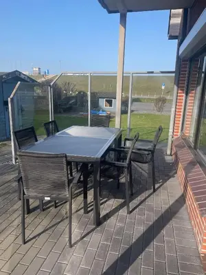 Ein Balkon oder eine Terrasse in der Unterkunft 