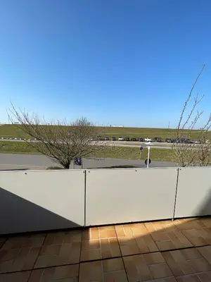 Ein Balkon oder eine Terrasse in der Unterkunft 