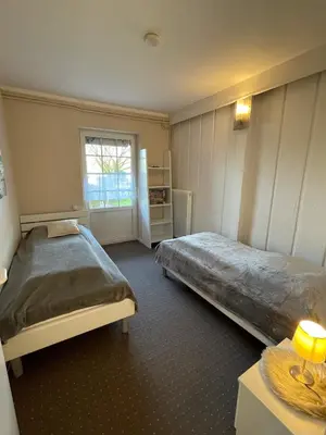 Ein Bett oder Betten in einem Zimmer der Unterkunft 