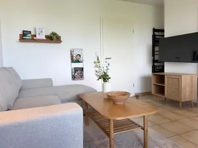 TV/Unterhaltungsangebot in der Unterkunft Haus am Waldbad FeWo 2