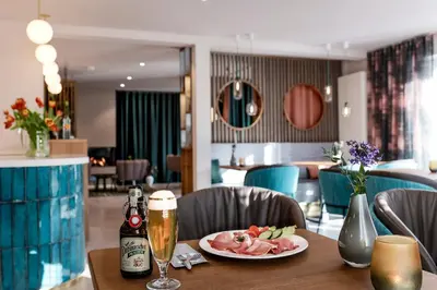 Getränke in der Unterkunft Hotel Astra Maris