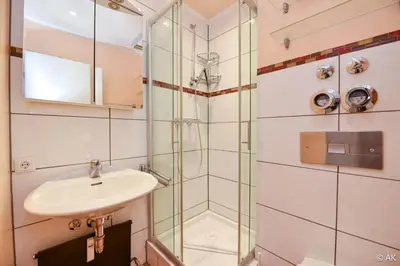 Ein Badezimmer in der Unterkunft Haus 