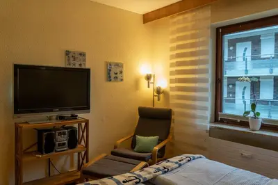 TV/Unterhaltungsangebot in der Unterkunft Strandresidenz Rosengarten