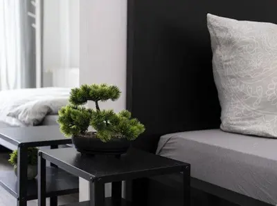 Ein Bett oder Betten in einem Zimmer der Unterkunft Brunsbüttel City Apartments