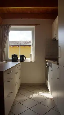 Küche/Küchenzeile in der Unterkunft 4 Personen Ferienhaus mit zwei Toiletten in Otterndorf