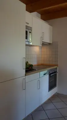 Küche/Küchenzeile in der Unterkunft 4 Personen Ferienhaus mit zwei Toiletten in Otterndorf