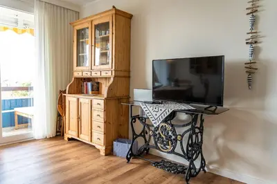 TV/Unterhaltungsangebot in der Unterkunft Ferienwohnung Anker II