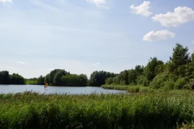 Naturlandschaft in der Nähe des Ferienhauses