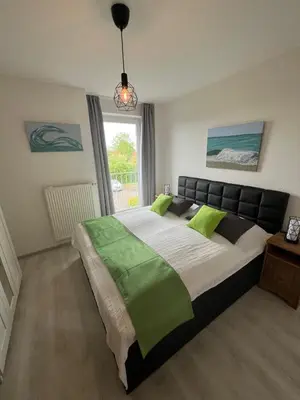 Ein Bett oder Betten in einem Zimmer der Unterkunft Uttied