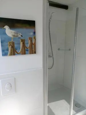 Ein Badezimmer in der Unterkunft Deck 2