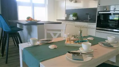Küche/Küchenzeile in der Unterkunft Penthouse Code Zero