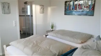 Ein Bett oder Betten in einem Zimmer der Unterkunft Penthouse Code Zero