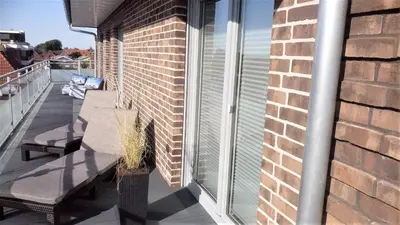 Ein Balkon oder eine Terrasse in der Unterkunft Penthouse Code Zero