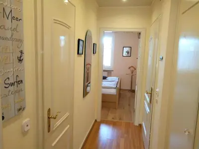 Ein Bett oder Betten in einem Zimmer der Unterkunft Seesüchtig