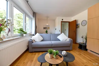 Ein Sitzbereich in der Unterkunft Residenz Grooten Steen Grooten Steen 16