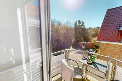 Ein Balkon oder eine Terrasse in der Unterkunft Gorch Fock - 11