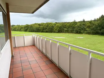 Ein Balkon oder eine Terrasse in der Unterkunft Apartmenthaus Frauenpreiss FeWo 214