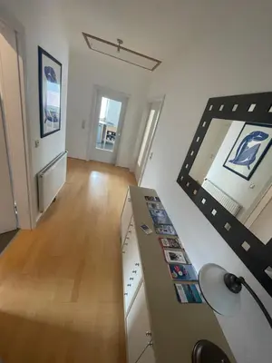 Küche/Küchenzeile in der Unterkunft Ferienwohnung Koralle