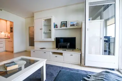TV/Unterhaltungsangebot in der Unterkunft Strandhochhaus SHE6