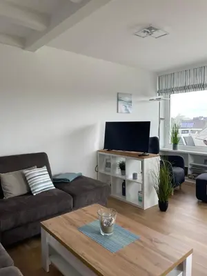 TV/Unterhaltungsangebot in der Unterkunft Haus Poseidon, Ferienwohnung POS30