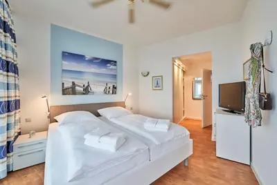Ein Bett oder Betten in einem Zimmer der Unterkunft Seehütte - 703