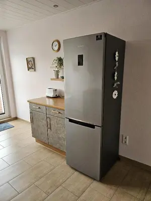 Küche/Küchenzeile in der Unterkunft Ferienwohnung Majü 1