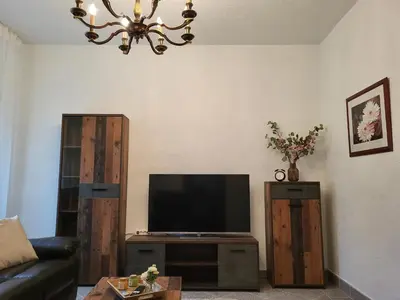 TV/Unterhaltungsangebot in der Unterkunft Ferienwohnung Vogel