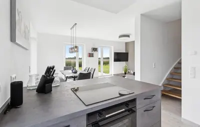 TV/Unterhaltungsangebot in der Unterkunft Modernes Ferienhaus Mit Sauna