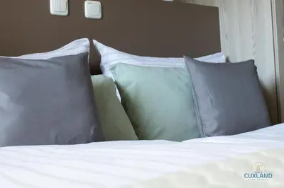 Ein Bett oder Betten in einem Zimmer der Unterkunft Hygge Zeit