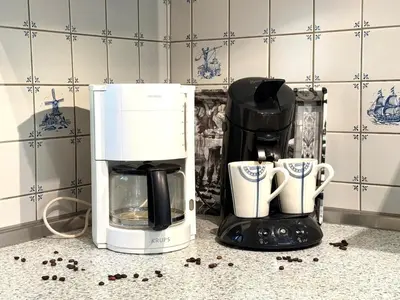 Kaffee-/Teezubehör in der Unterkunft Dat Onnens Hus