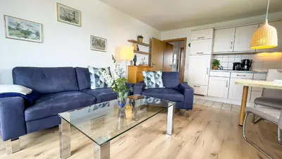 Küche/Küchenzeile in der Unterkunft Haus Horizont I HZ04