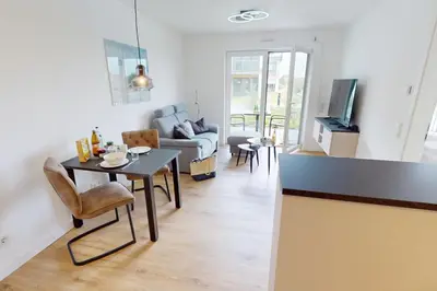 TV/Unterhaltungsangebot in der Unterkunft Zuhause In Duhnen - 303 - Neele
