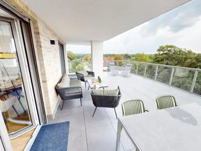 Ein Balkon oder eine Terrasse in der Unterkunft Zuhause In Duhnen - 213 Viel Meer