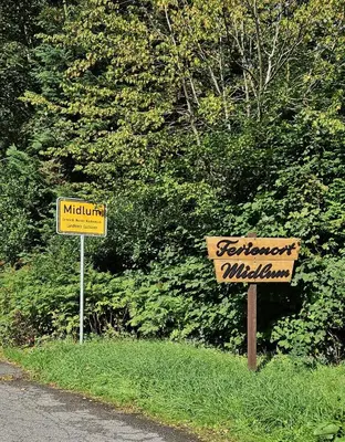 Naturlandschaft in der Nähe der Ferienwohnung