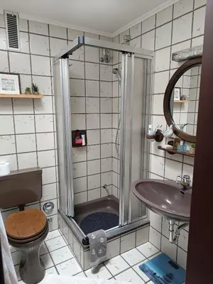 Ein Badezimmer in der Unterkunft Penthouse Cuxhaven-Döse