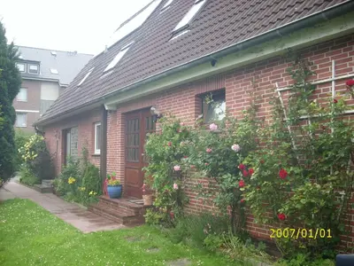 Ein Garten an der Unterkunft BUE - Friesenwinkel