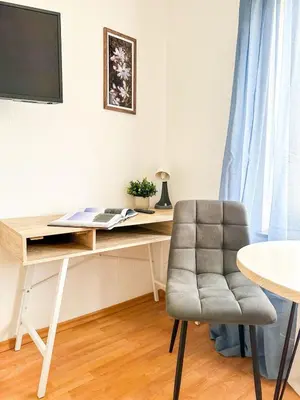 TV/Unterhaltungsangebot in der Unterkunft Brunsbüttel City Apartments 1