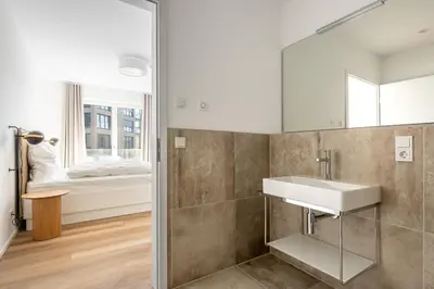 Ein Badezimmer in der Unterkunft Ferienwohnung Lichtblick