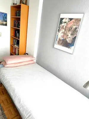 Ein Bett oder Betten in einem Zimmer der Unterkunft Haus Seeterrassen, App 04