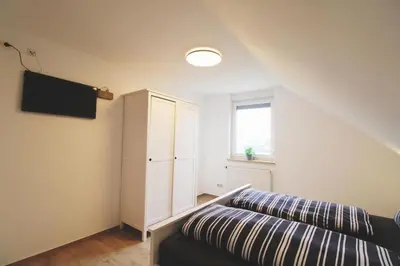 TV/Unterhaltungsangebot in der Unterkunft Ferienhaus Küstenkind