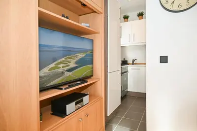 Küche/Küchenzeile in der Unterkunft Ferienwohnung Louis