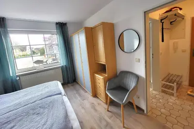 Ein Bett oder Betten in einem Zimmer der Unterkunft Haus Hinter der Kirche