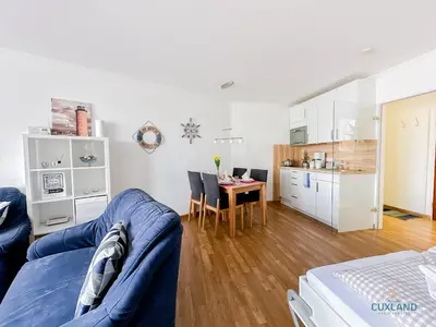 Küche/Küchenzeile in der Unterkunft Lord Nelson Wohnung 118