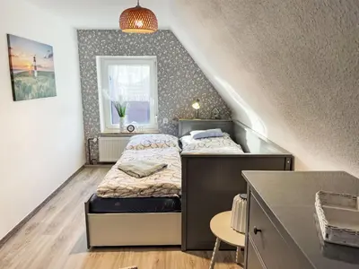 Ein Bett oder Betten in einem Zimmer der Unterkunft Apartment Die Dorfperle by Interhome