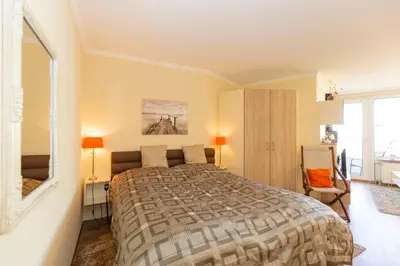 Ein Bett oder Betten in einem Zimmer der Unterkunft Lord Nelson 312