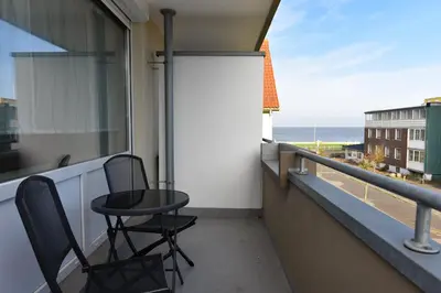 Ein Balkon oder eine Terrasse in der Unterkunft Haus 